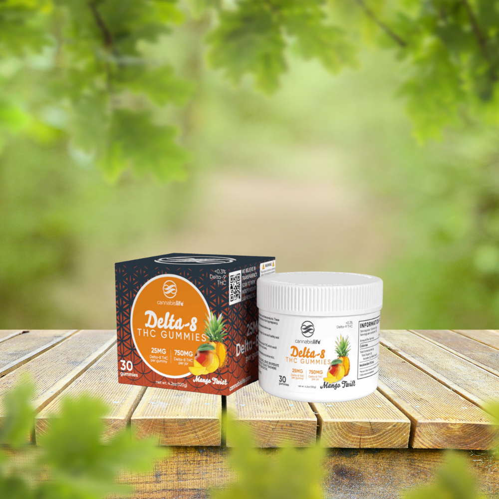 Cannabislife Mango Twist Delta-8 Gummies - Image 2