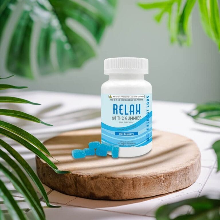 Delta-8-Gummies-THC-Gummies-Blue-Raspberry