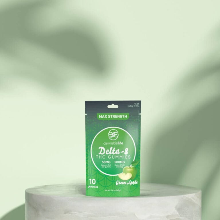 Green-Apple-Delta-8 Gummies-1