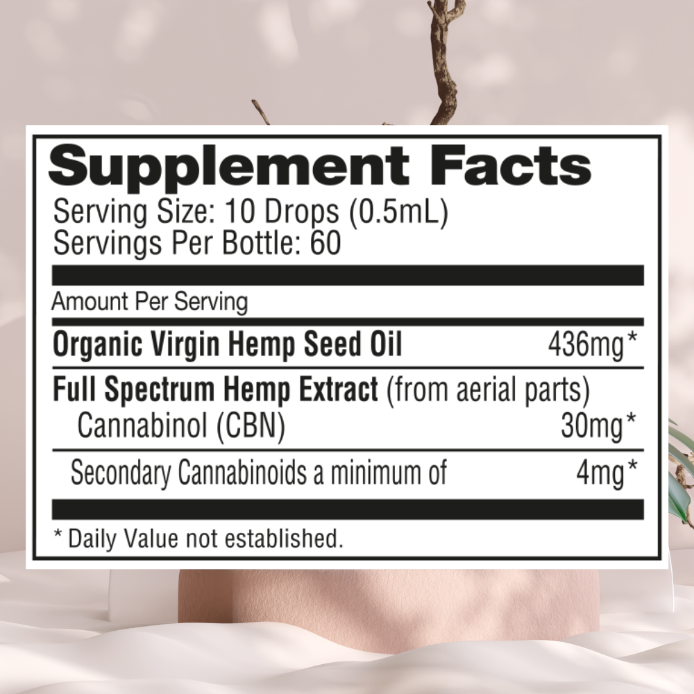 Nuleaf CBN Oil - Image 2
